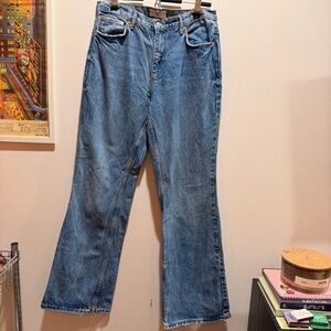 We The Free Blue Flare Jeans